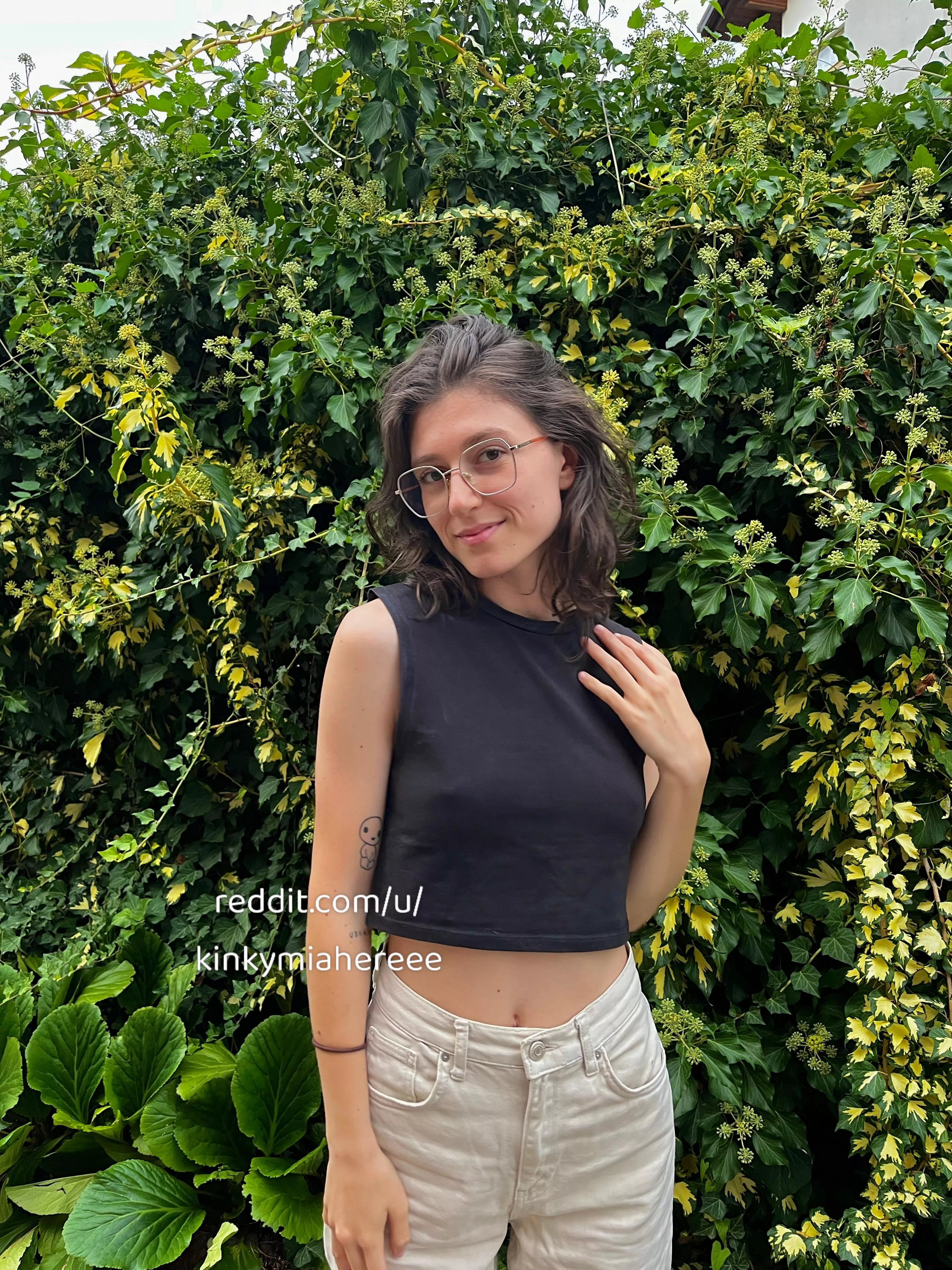 I don’t need a bra with these little titties! posted by kinkymiahereee