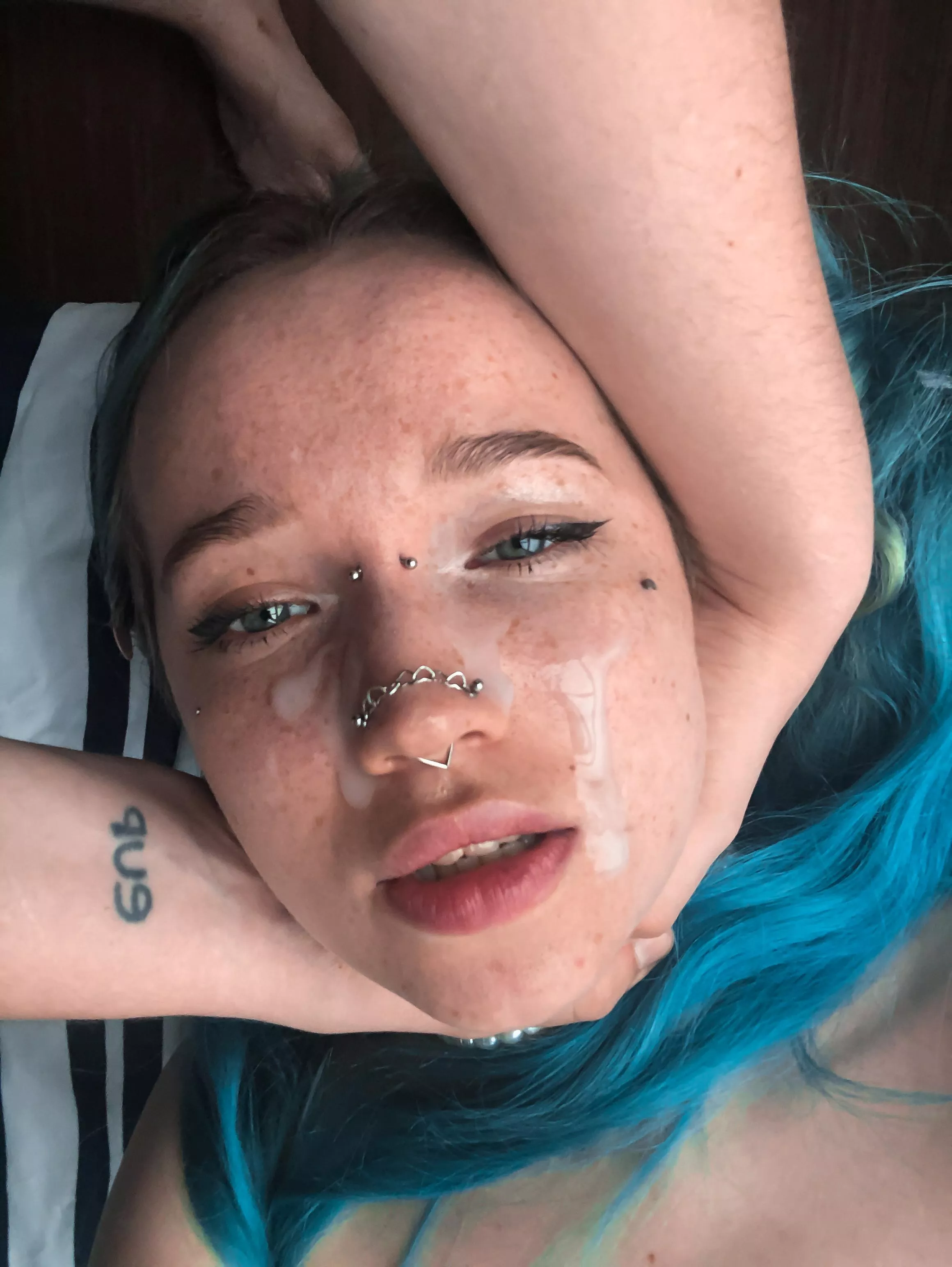 I get choked after a shot of cum posted by Scarletty62