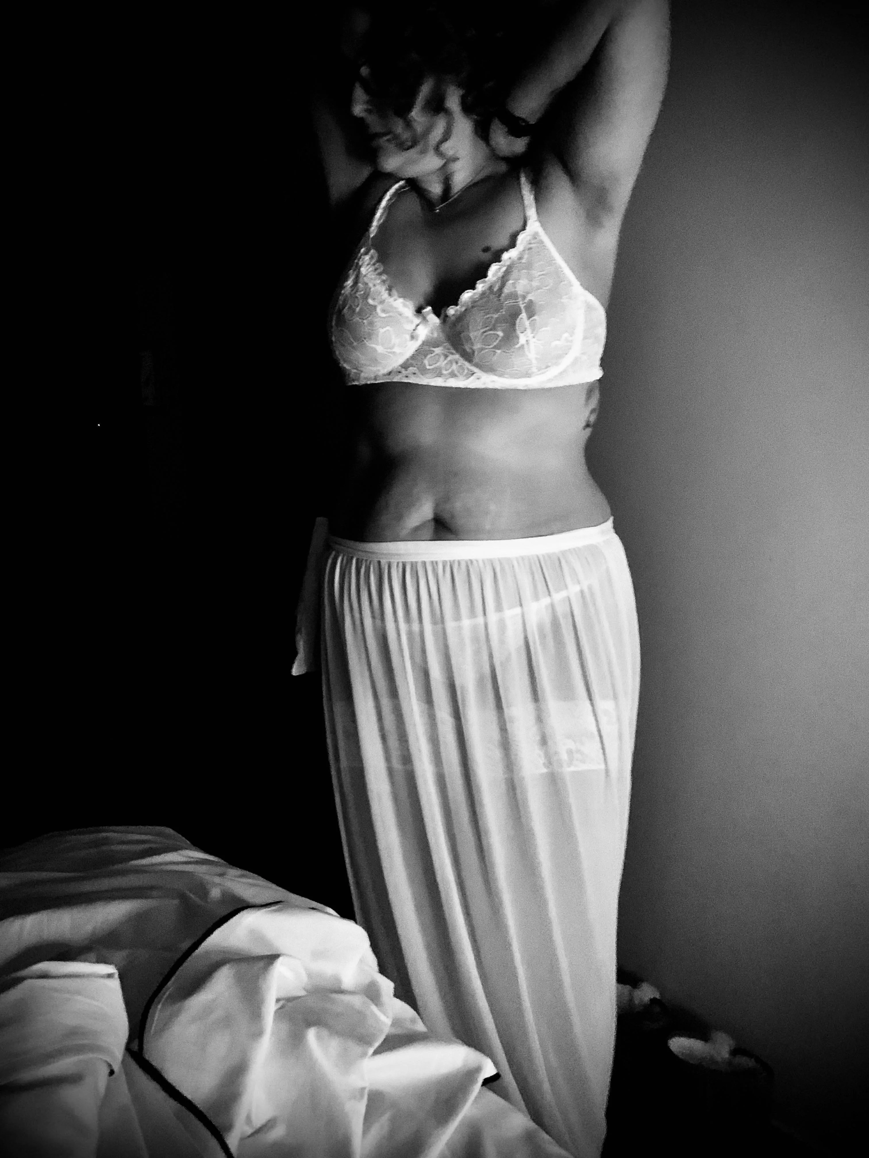 I married my long time partner in December of last year. This was what I wore to bed that night! posted by Kmmc1976