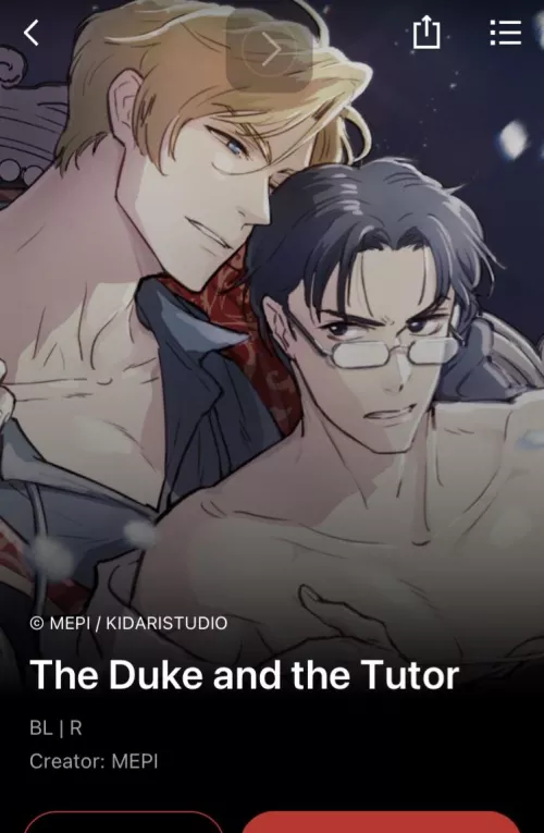 I need a new favourite as “The Duke and the Tutor” completed. Recs please! by u-rmyjoy