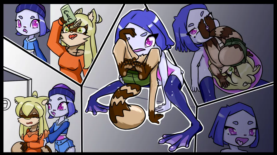 {image} Why ae their no frog furries, I made this vore comic to show off the potential by Chlorie0w0
