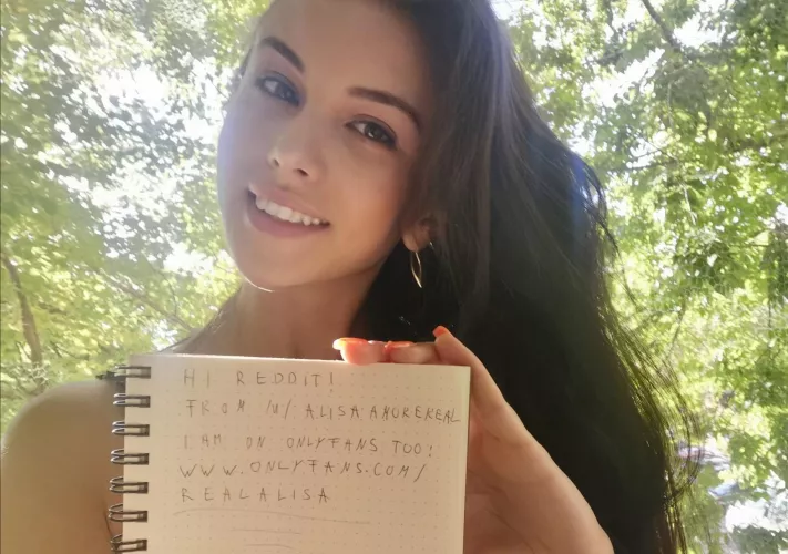 It is really me. :) by Alisaamorereal