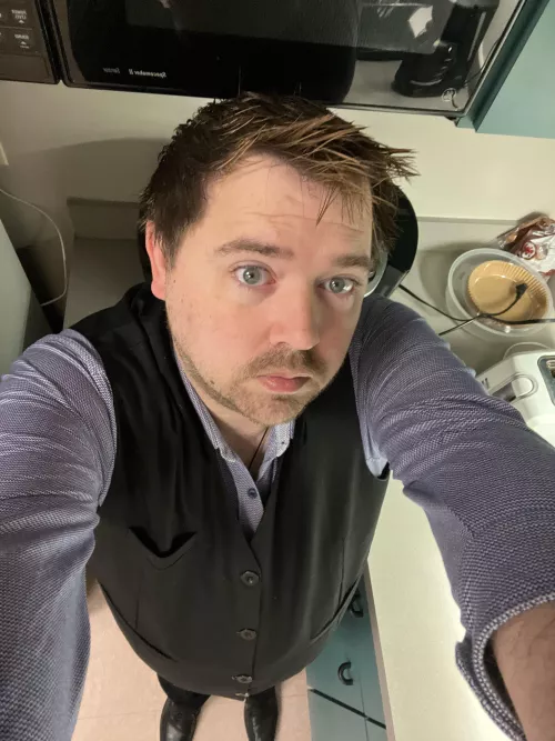 Just got to work and already ready to go home! by Purple_Fox32