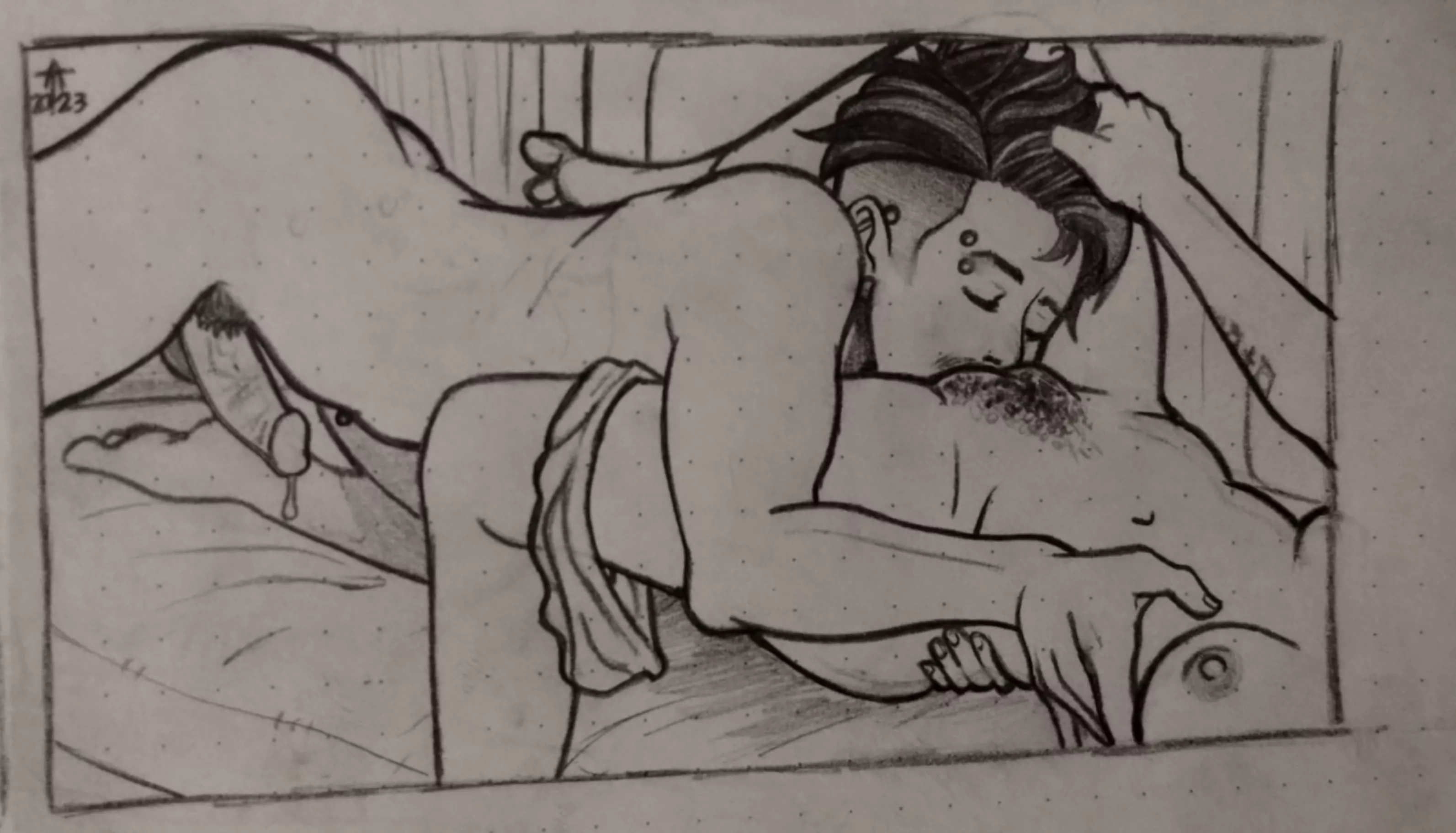 Kiss me deep (u/Alankazamm) [OCs] posted by Alankazamm