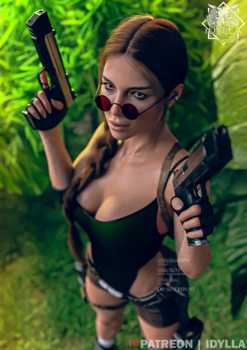 Lara Croft | Seductive & Dangerous (Idylla) by Idylla31
