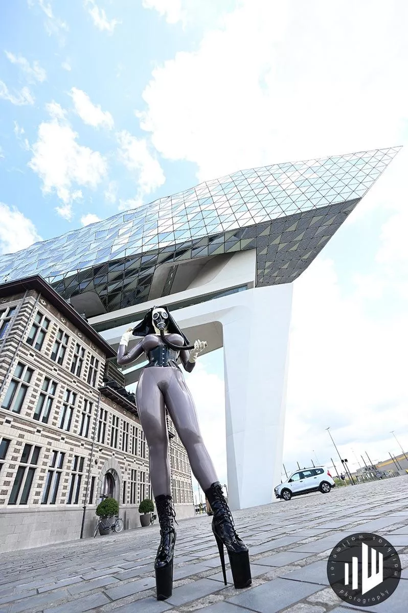 Latex nun in public posted by Miss_Fetilicious