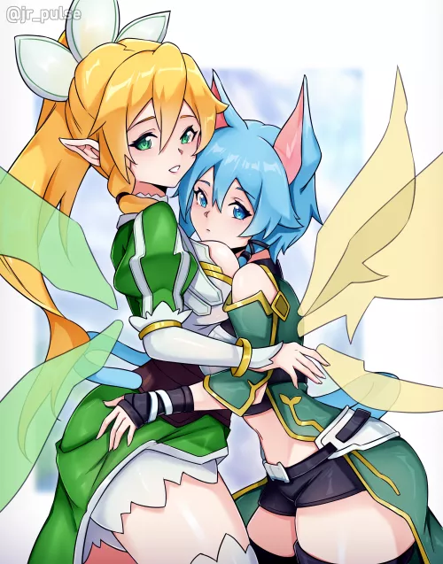 Leafa n Sinon (jr_pulse) [Sword Art Online] by No_Stay_7237