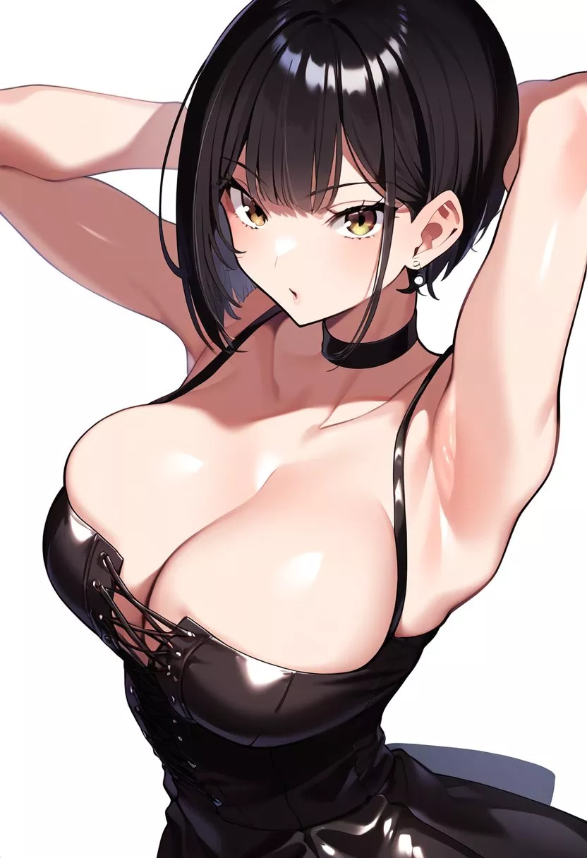 Leather Dress posted by CheetahSperm18