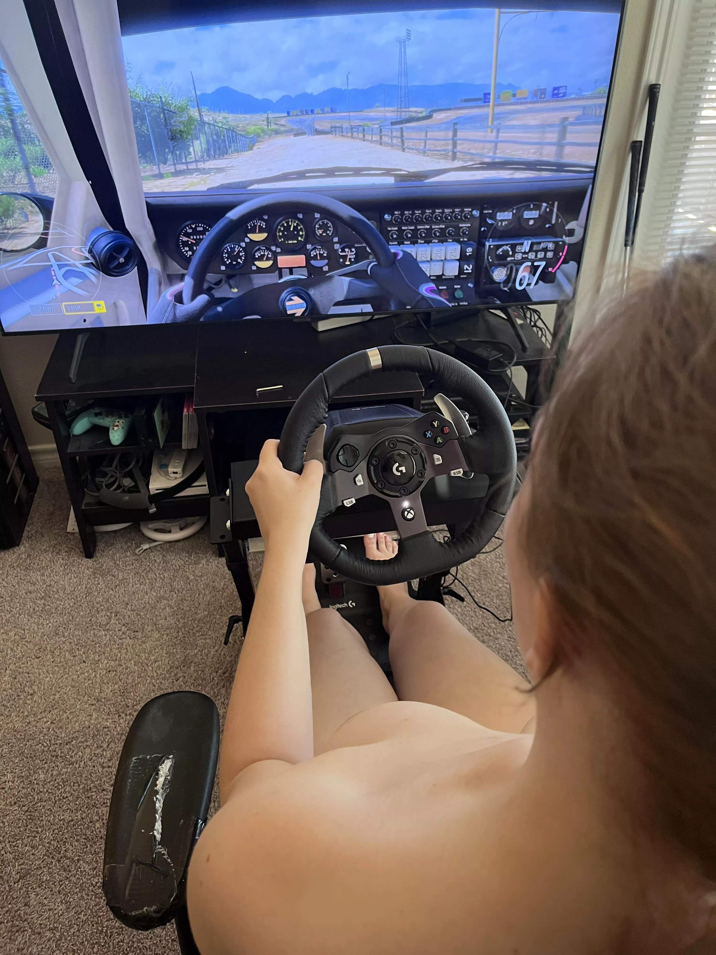 Let’s race! Already in my race gear posted by spicybrenna