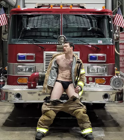 Light and breezy under this thick gear. Want to help me take it off? by paramagic82