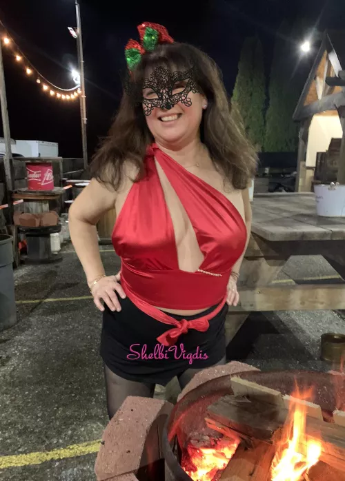 LOVE my new holiday blouse! by Shelbi-Vigdis