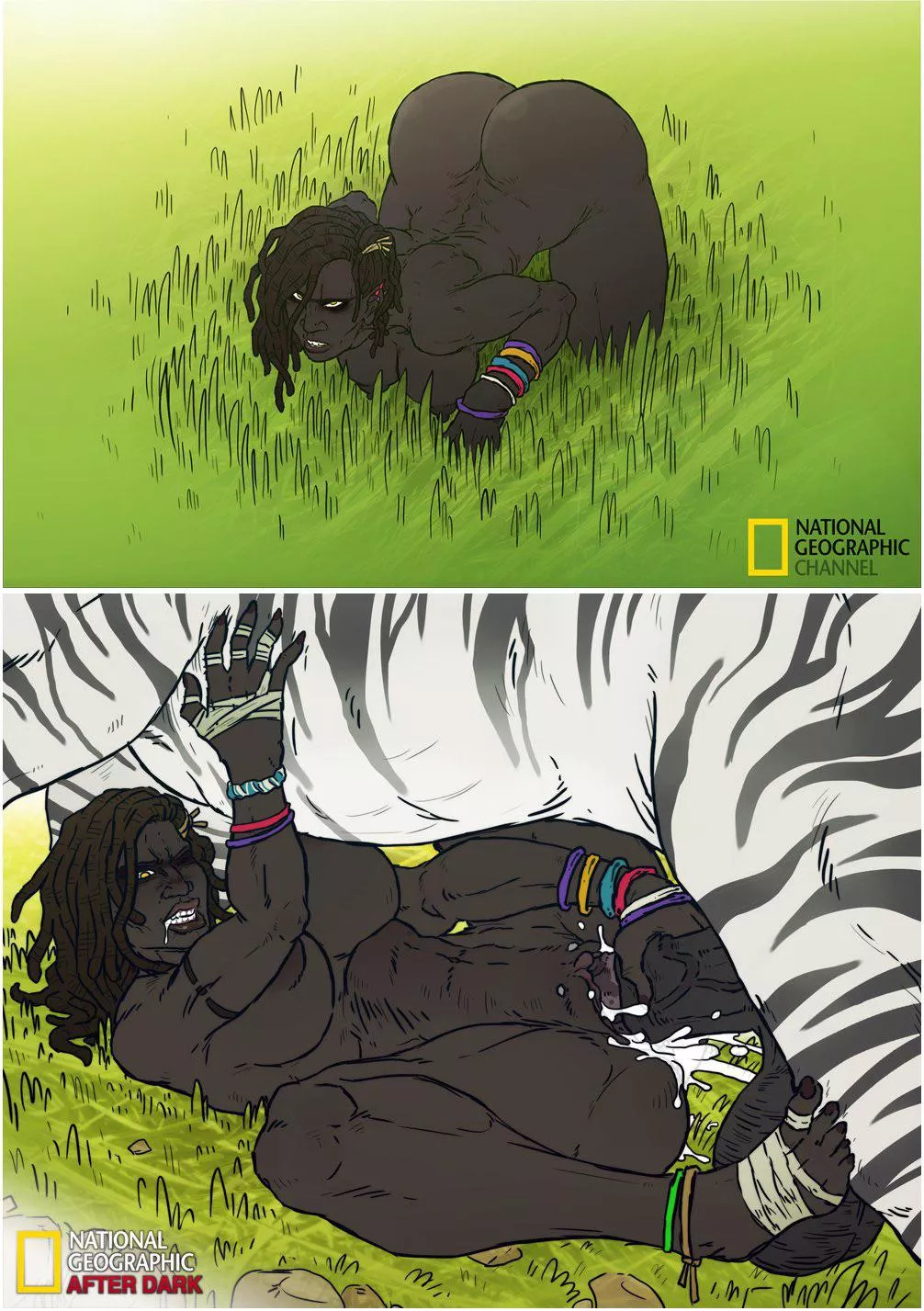 Lucky zebra posted by Diversehentai