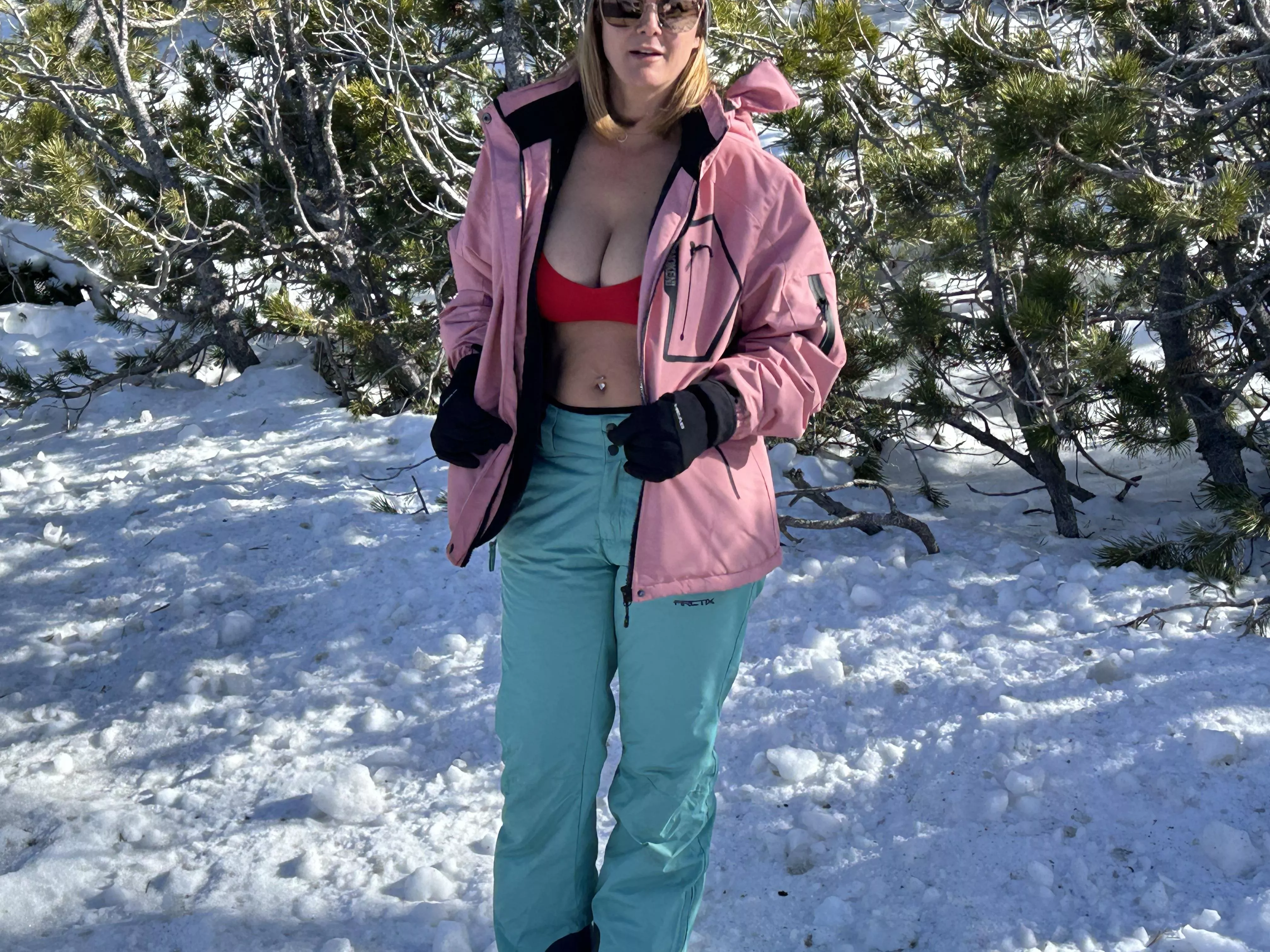 Milf in the snow posted by Quick-Wear7077