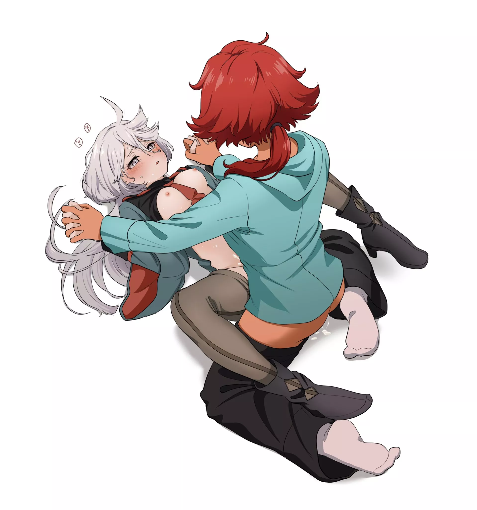 Miorine and Suletta consummating their marriage (nieto) [Gundam Suisei no Majo] posted by ItsaYouser22