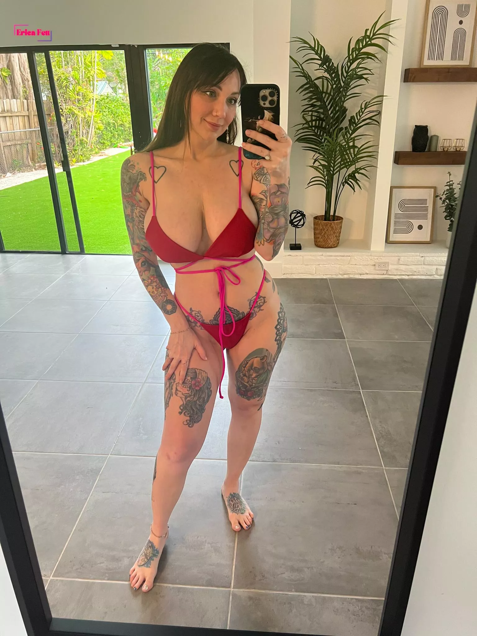 mirror selfie 😍♥️ posted by ericafett