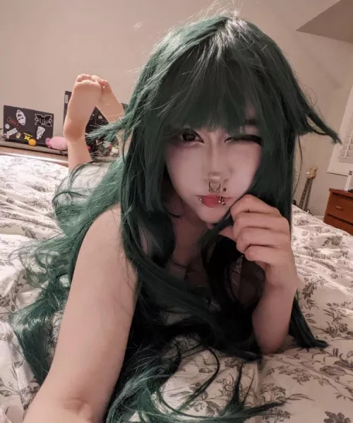 my saya cosplay :3 by gorepilledgirl