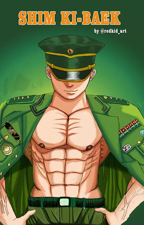 Naked Torso Officer by @redakilon on Instagram by Fantastic-Ant-4429