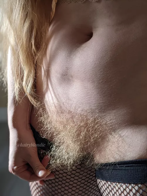 Natural blonde bush - the 8th wonder of the world by efiwfsn