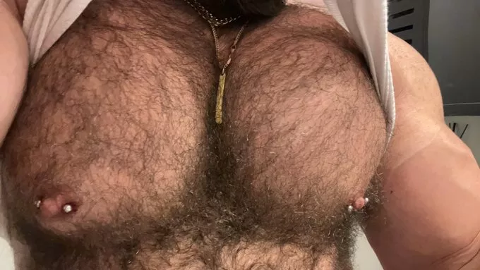 Popped my Nipple Piercings back in, Ow, But, Hot? posted by Damiantheone96