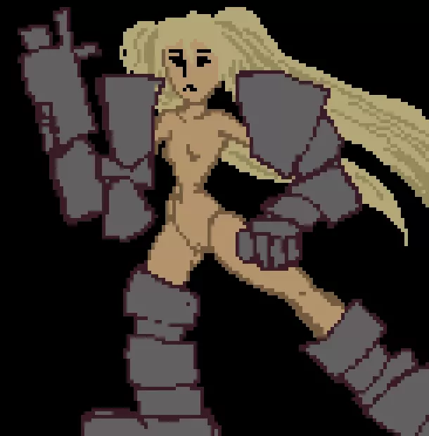 Powersuit(?) girl WIP posted by babbittybabbitt