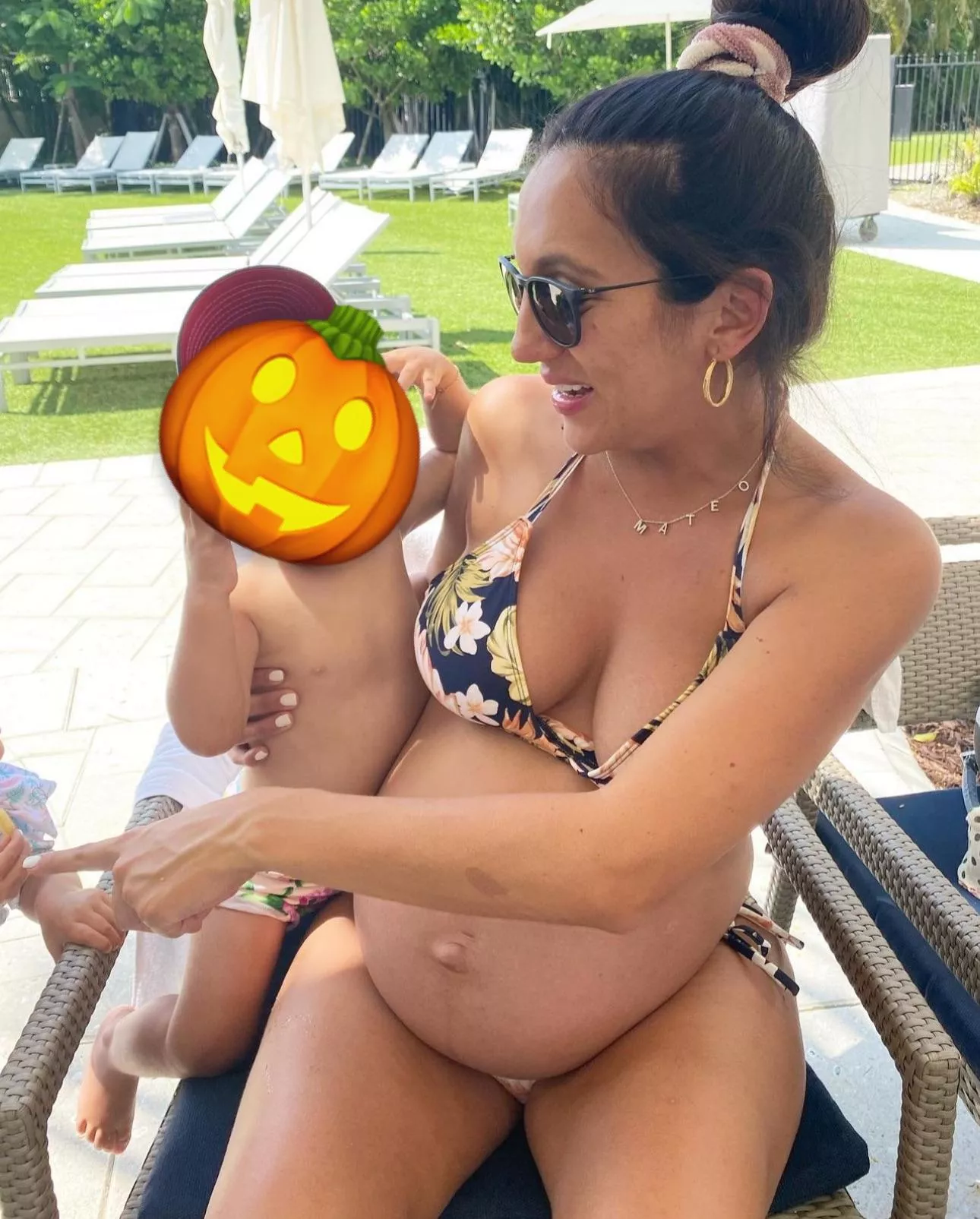 Pregnant bellies in bikinis are hard to beat 😊 posted by Casey42803