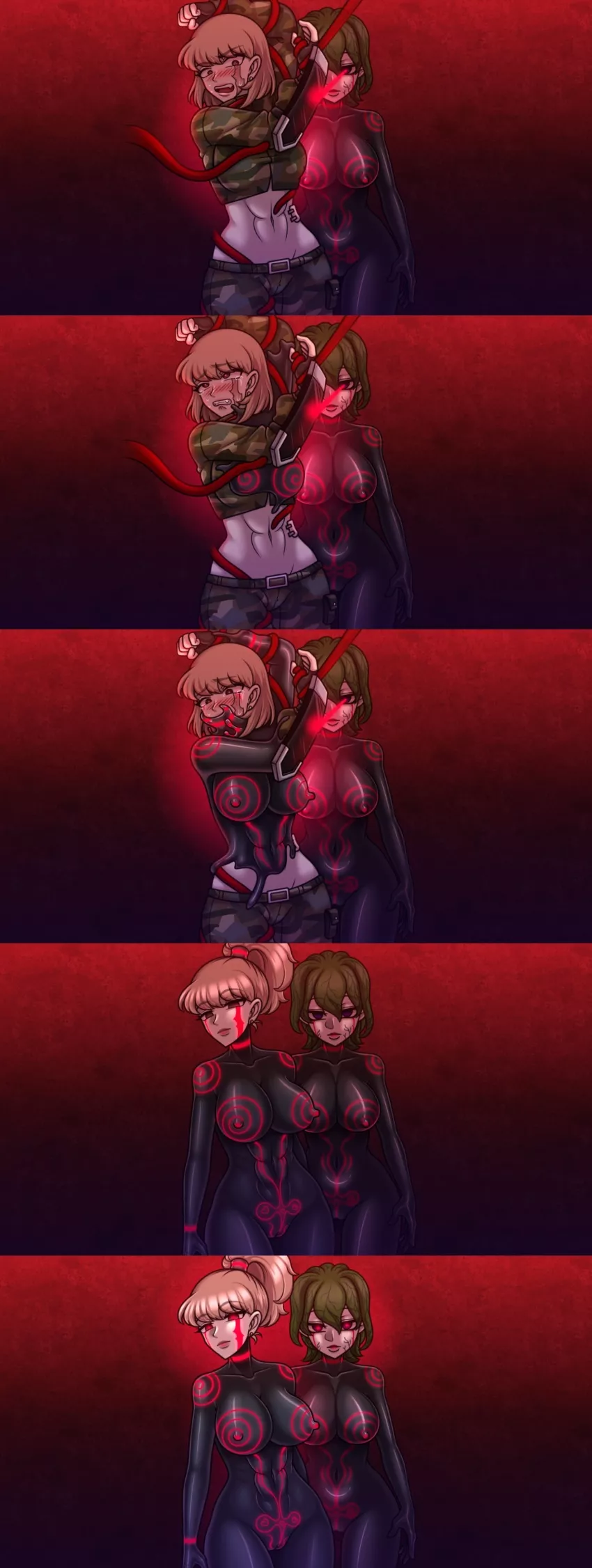 Probably The Best Transformation Sequence So Far [Crimson Lullaby] (artist: Porniky) posted by SlaveToProgramming