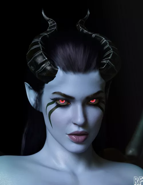 Queen of Pain (Rude Frog) by Kuro-Oji