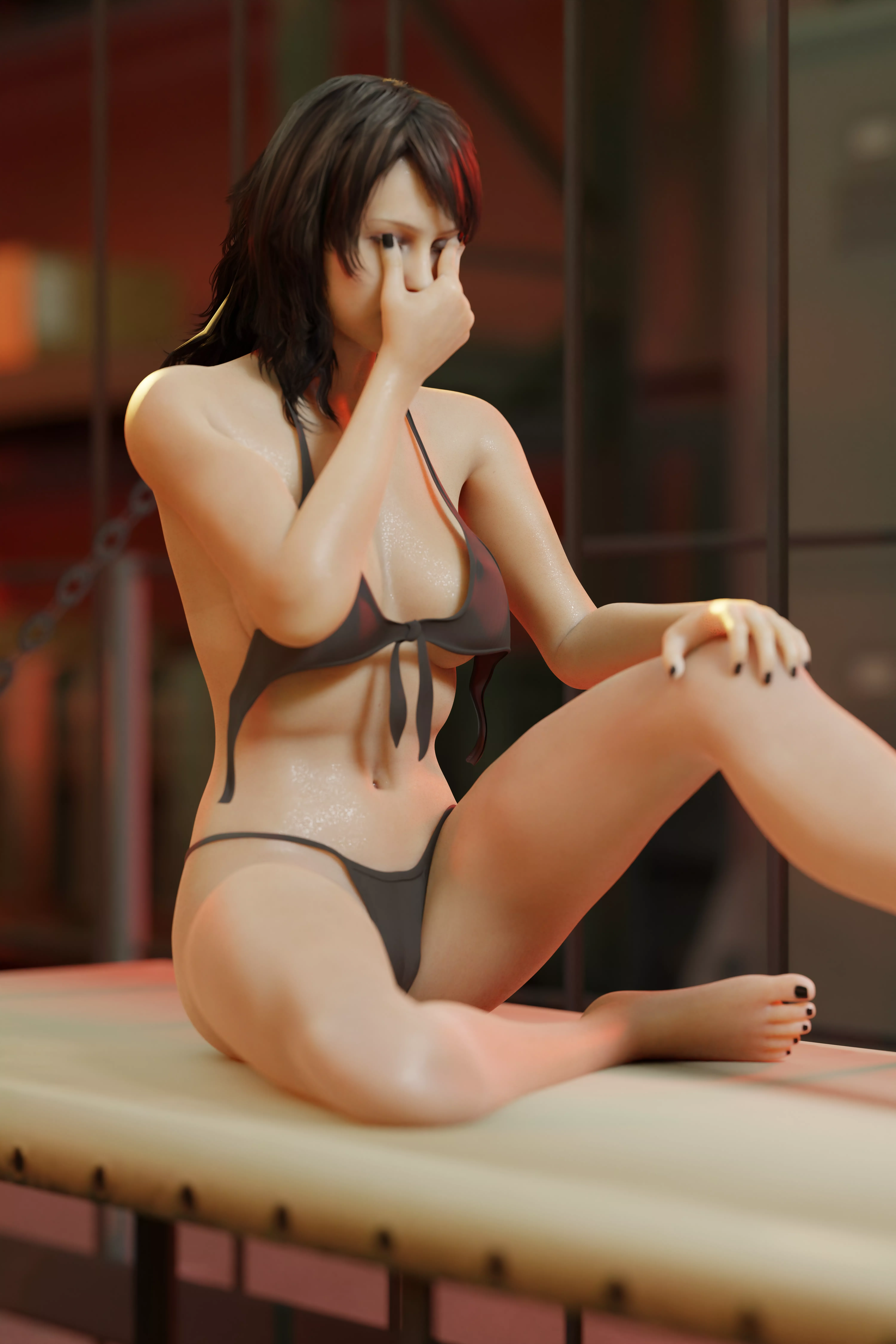 Quiet can't catch enough shut-eye while in Mother Base. [KasukiHimself] posted by bosszeus164906