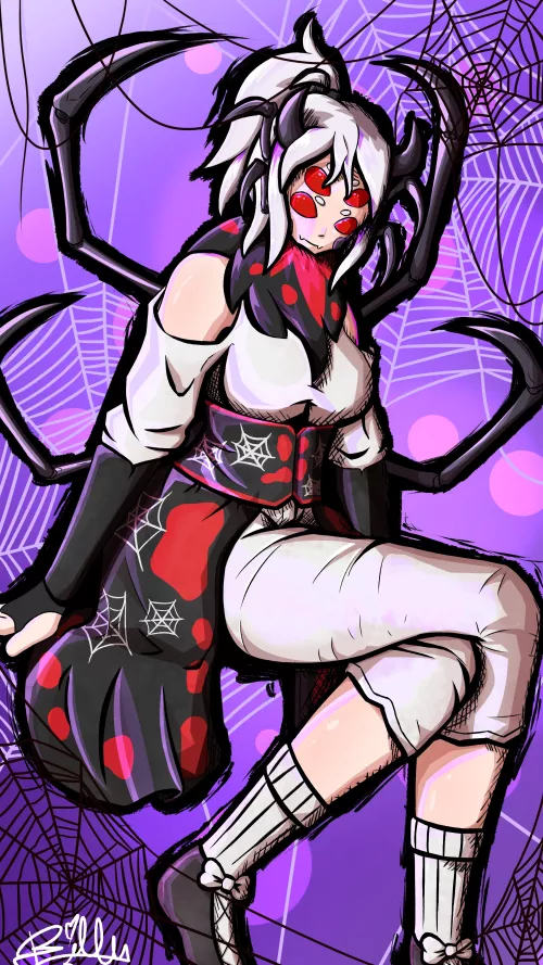 Random Spider Girl! [OC] by BC_Josie