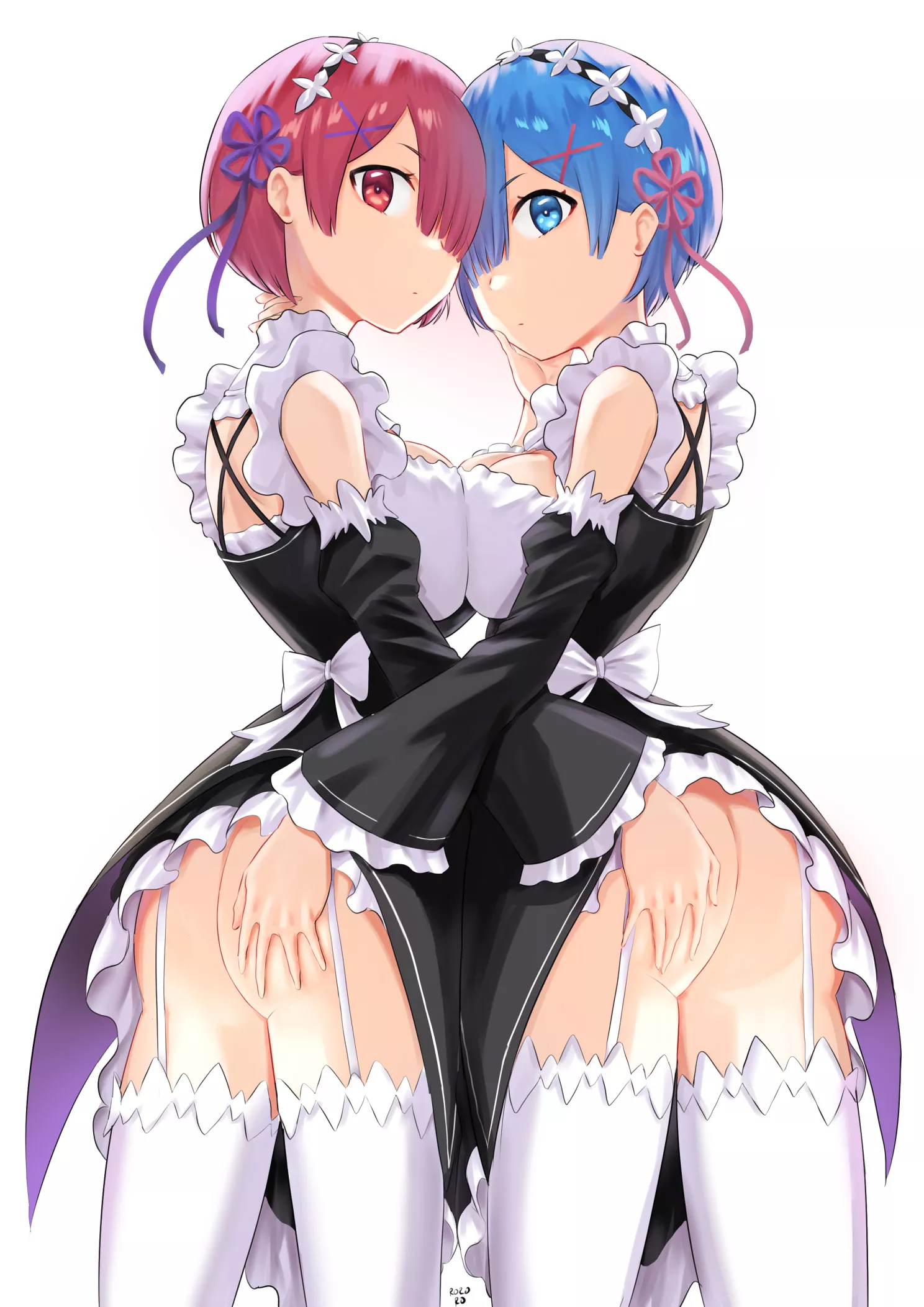 Rem and Ram (by rororo) posted by LankySeat