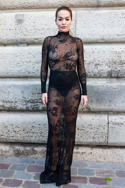 Rita Ora leaving nothing to the imagination by Affectionate_Duck882