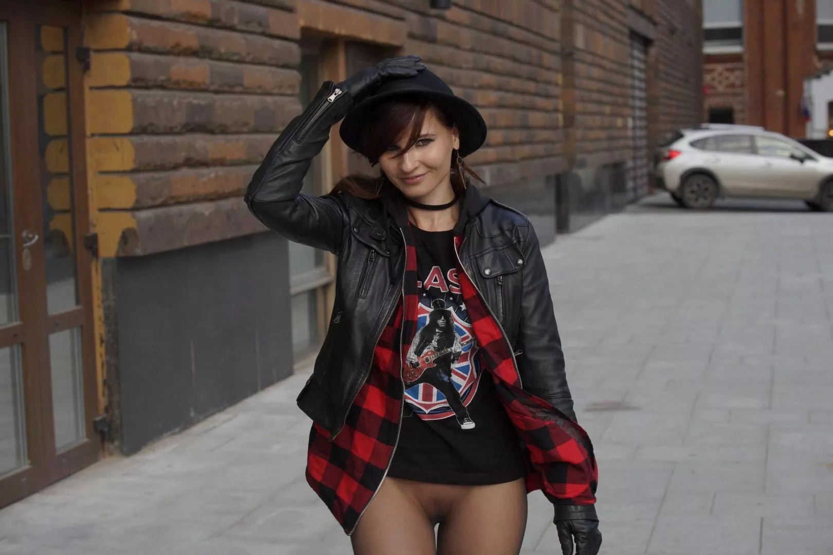 Rocking the bottomless look posted by silveragecollector