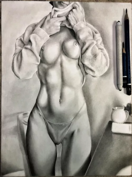 Sami, Graphite drawing by me by TheSensualPencil