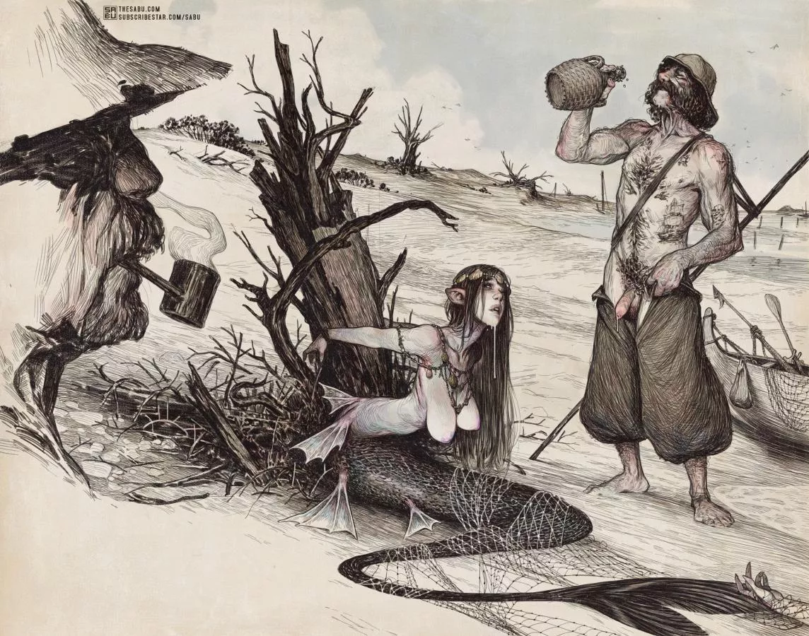 Sea Wife (OC) [Sabu] posted by The_Sabu