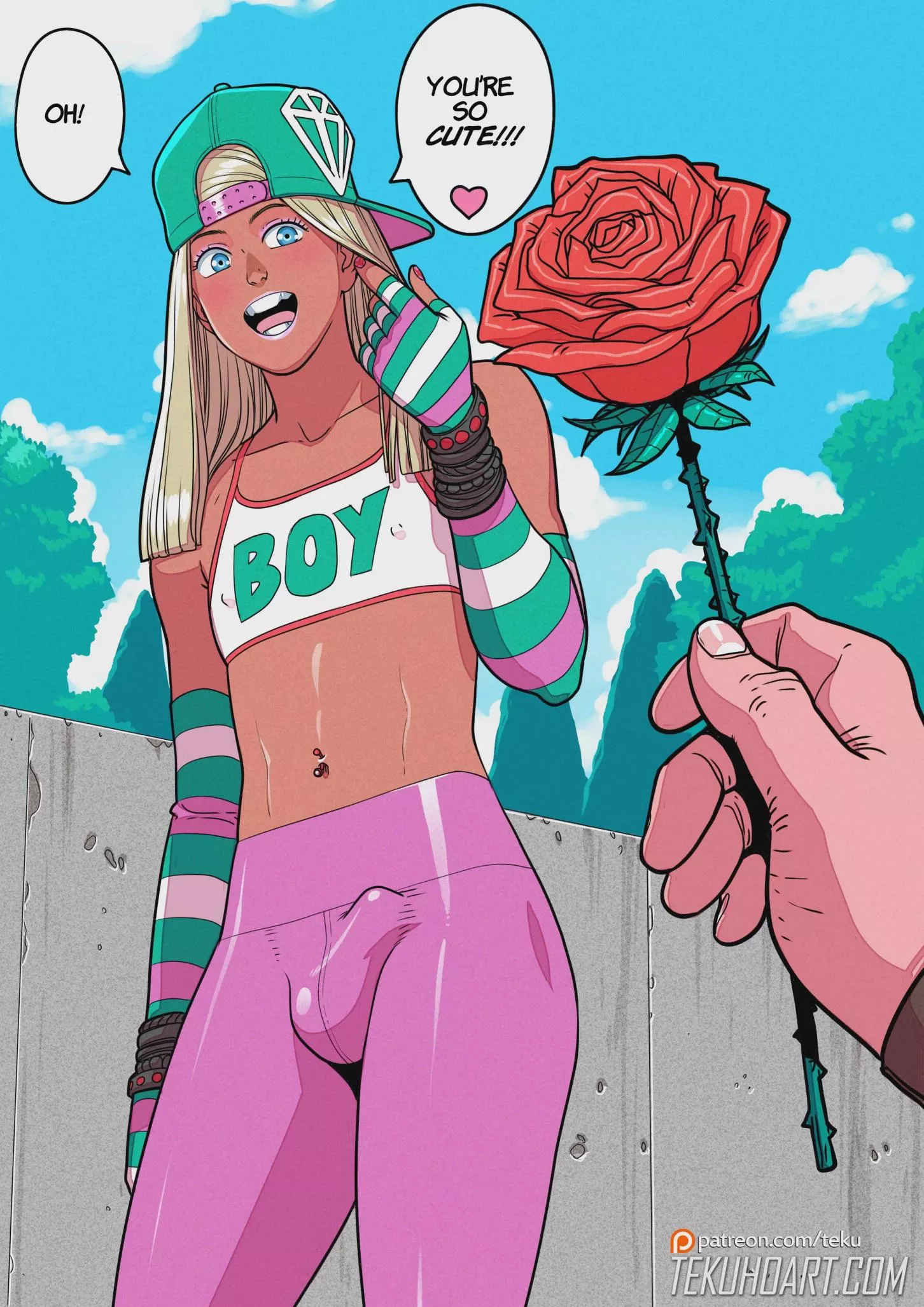 Seducing a femboy posted by NekohimeShaman