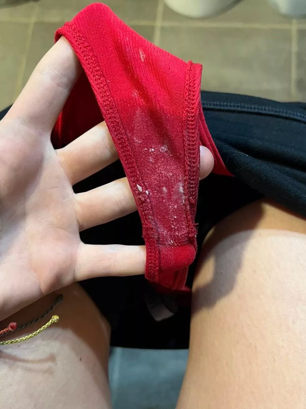 Sent this to my BF after getting creampied by his friend posted by Nikizar