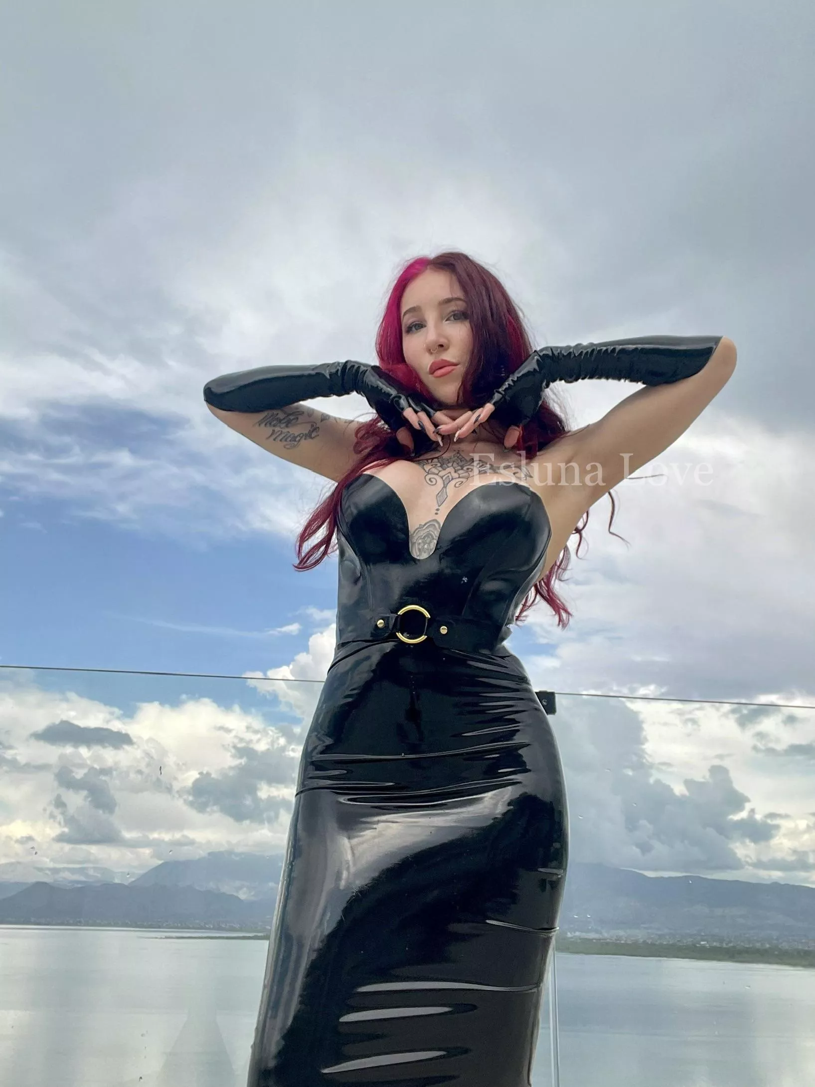 Shiny and super tight posted by Esluna-Love