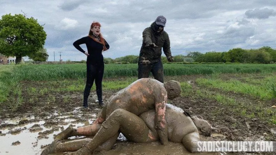 Shoo pigs! Come on. Let's go. I have a digging crew coming through here tomorrow. I don't want to hear that I'm disturbing your natural habitat. Get out! by Rainbow_And_Sunshine