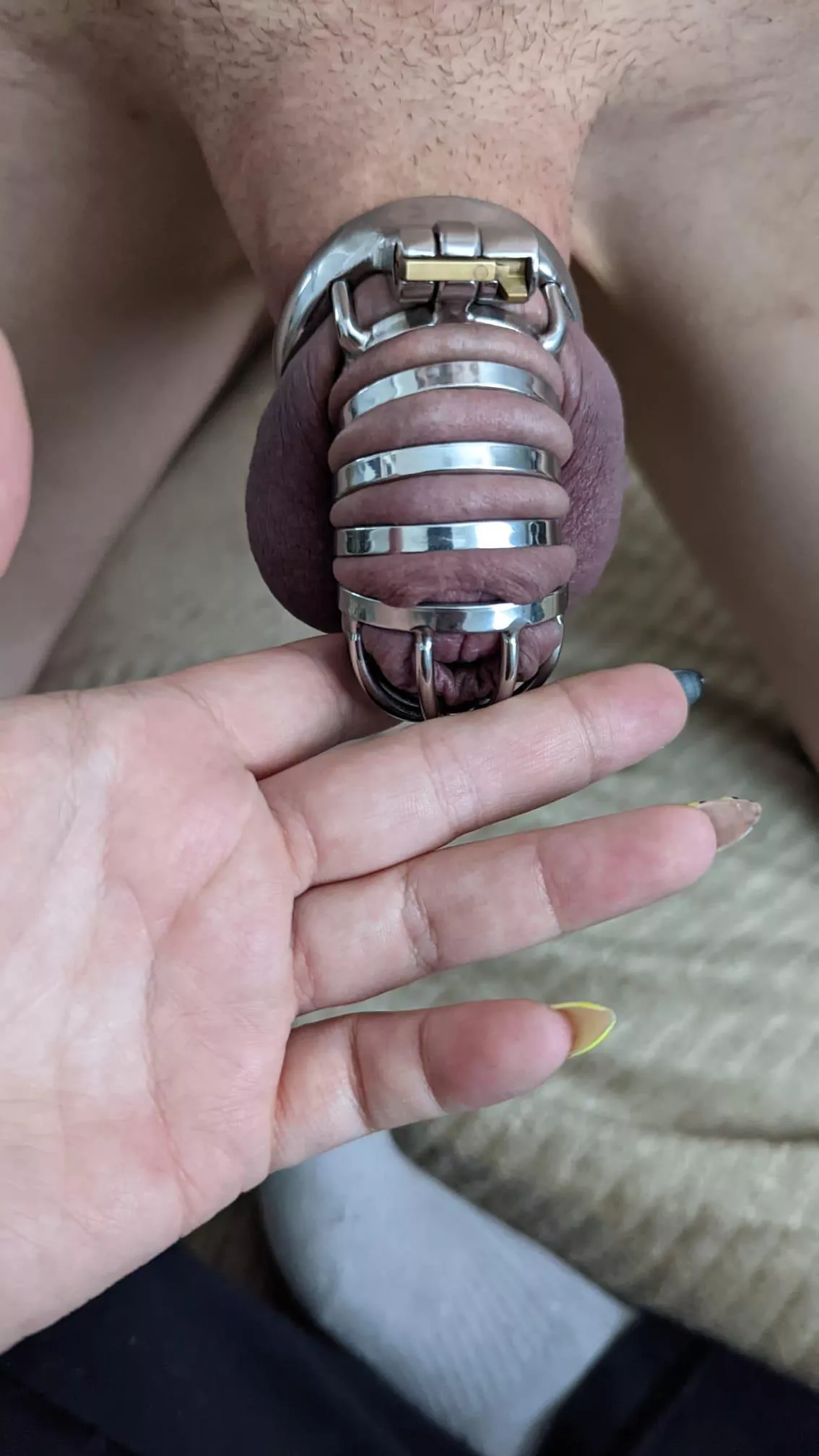 Should I be your keyholder and lock you up ?😈 posted by TallWishbone9597