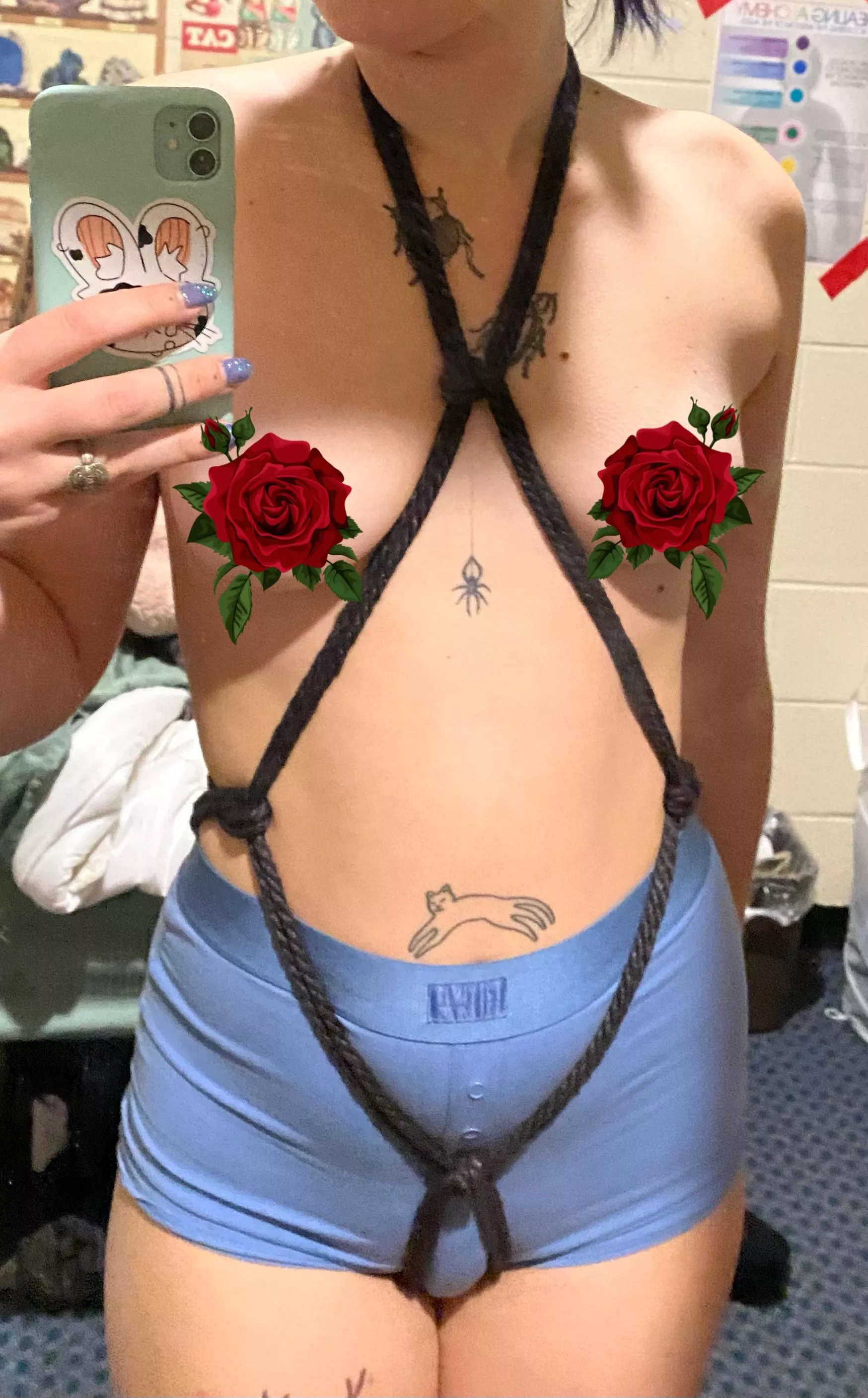 simple body harness 🌟 posted by hairybrocolini