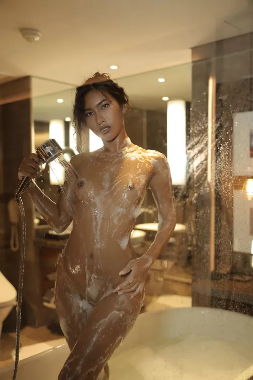 Soapy boobs are the best boobs by SkinnyFetis