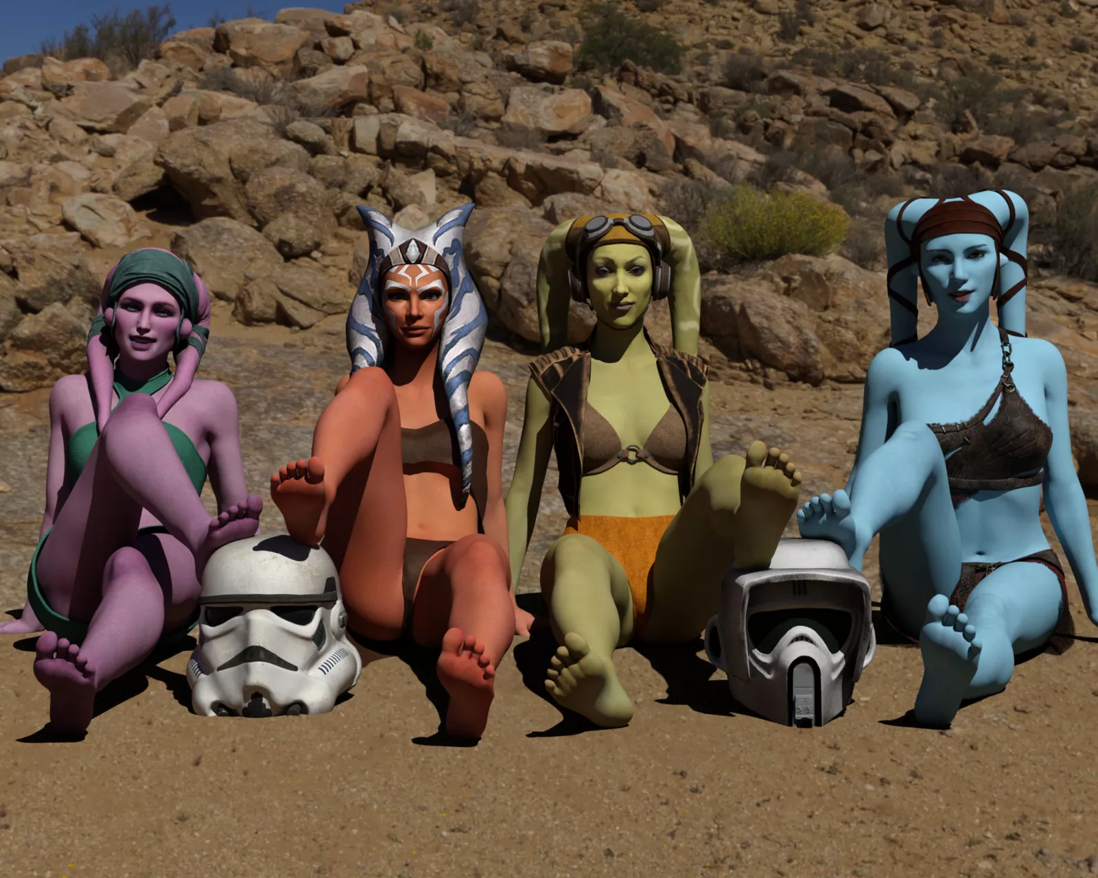 [Star Wars] Ahsoka, Hera, and their fellow rebels go undercover to infiltrate an Imperial outpost 3 (SoleMann) posted by SoleMann_