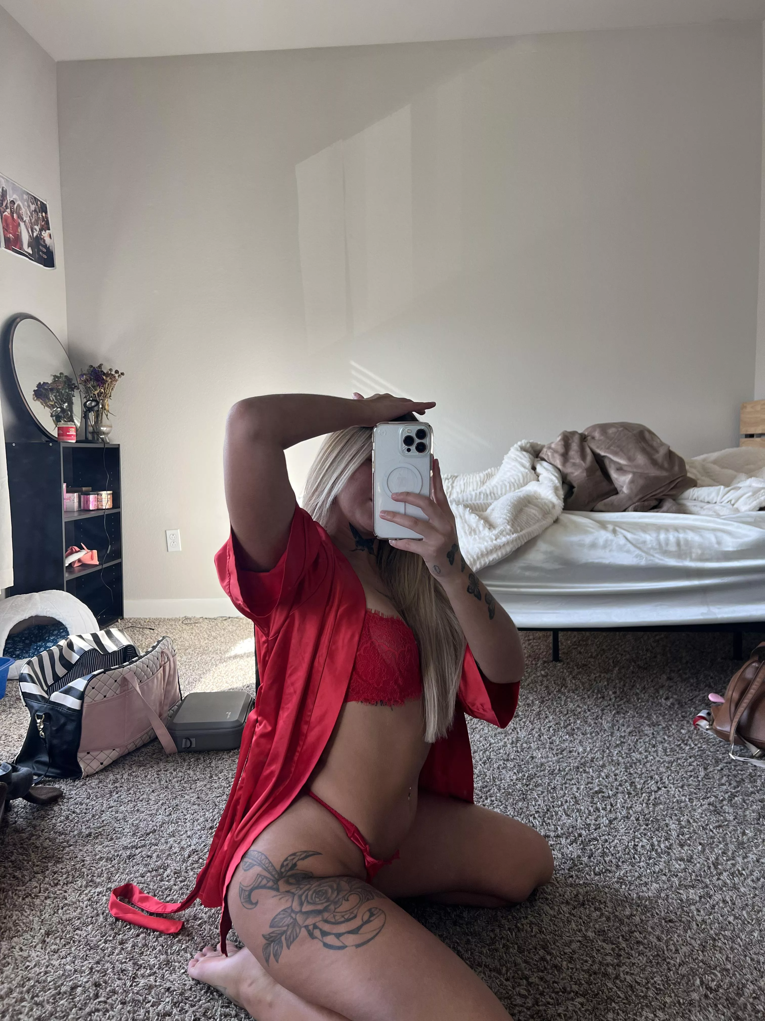 Study session today, I hope my partner can appreciate my outfit. posted by Strict-Reference-104