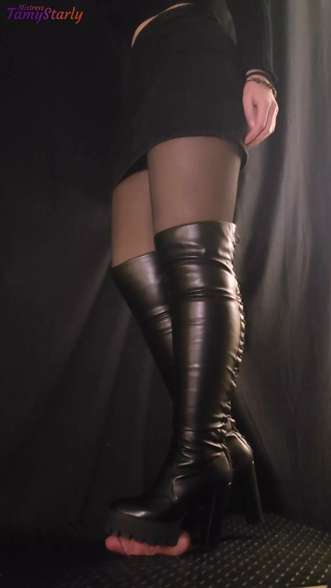 Tank high heels for a stomping session😈 posted by TamyStarly