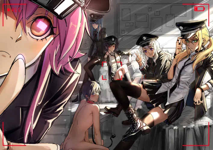 The girls and their pet by SoManyCookies