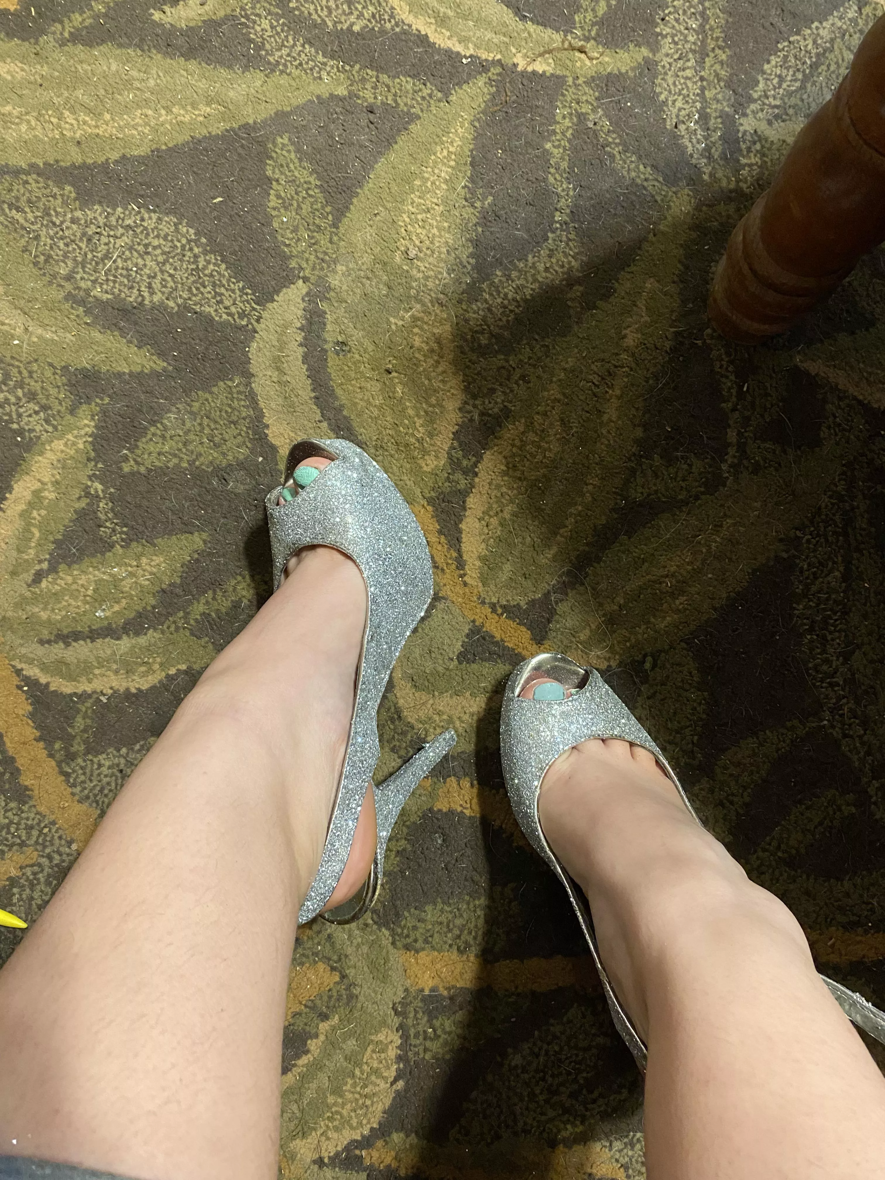 They make me 5’3 😘 posted by MariesTootsies