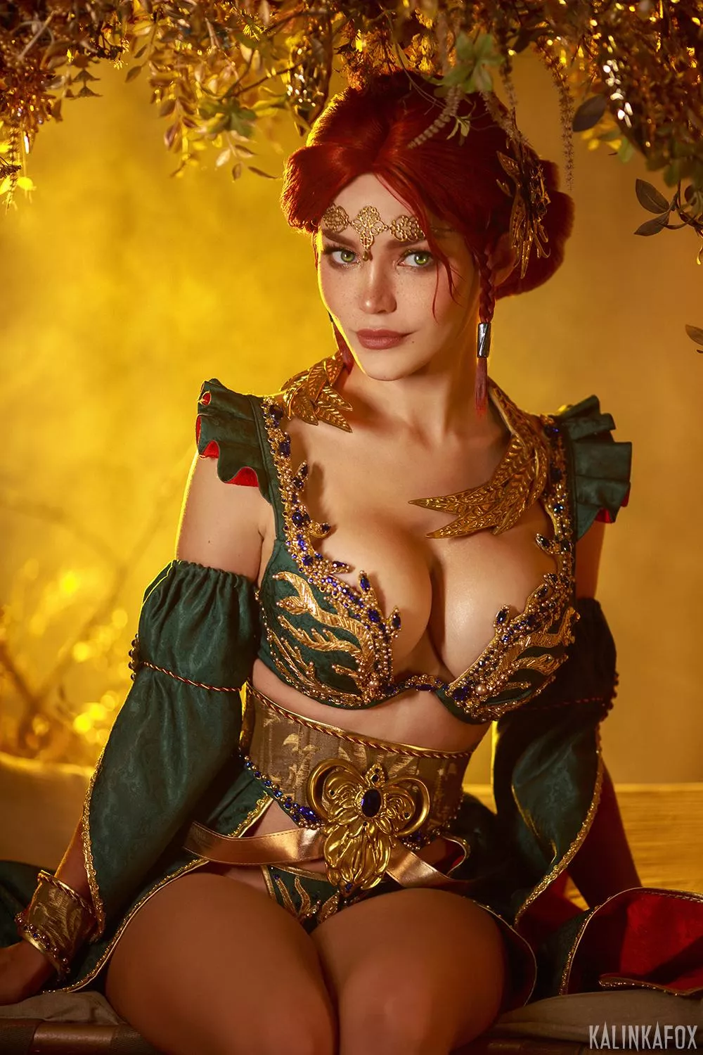 Triss Merigold by KalinkaFox [The Witcher] posted by kalinkafox