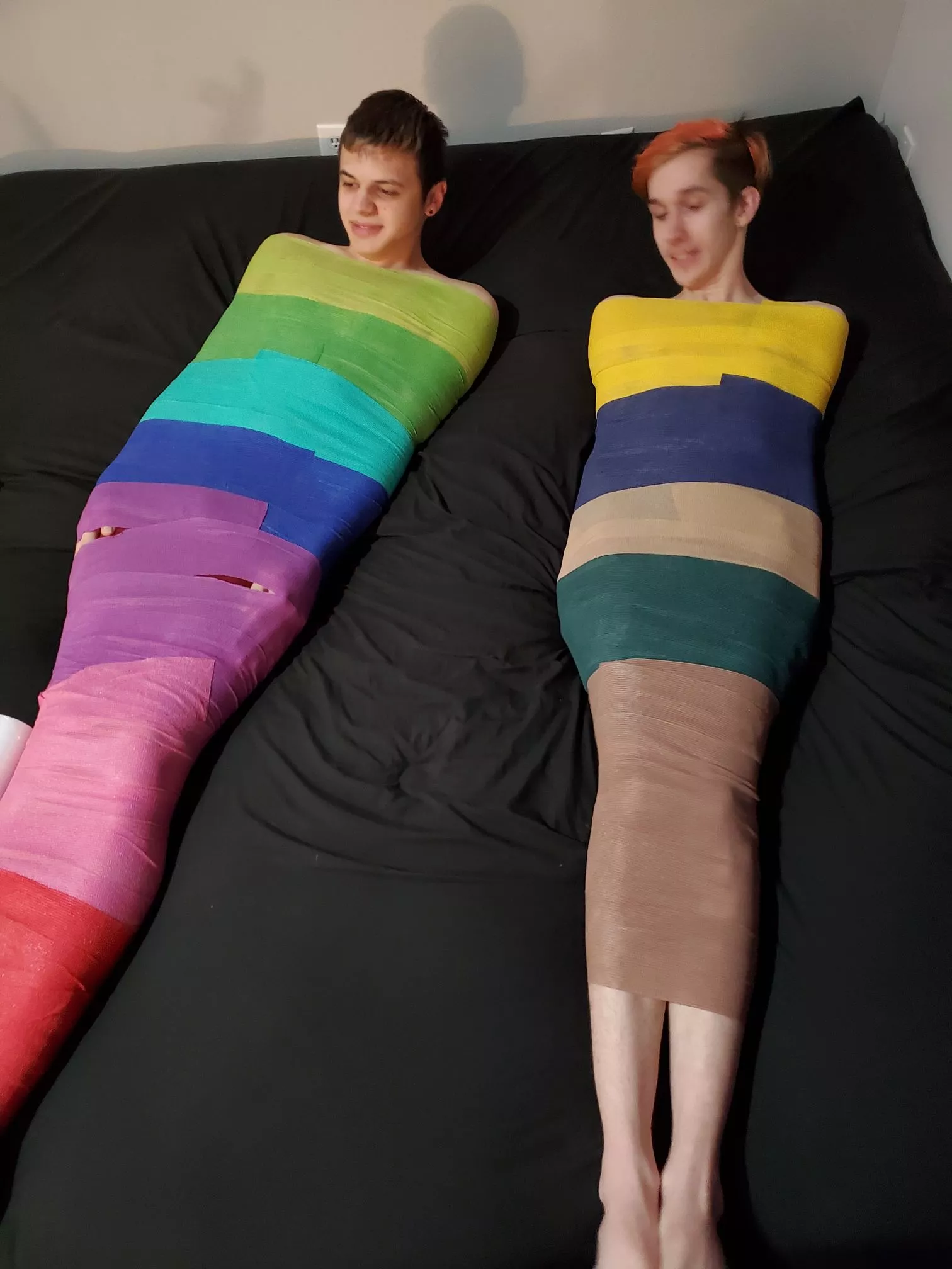 Twinks all wrapped before being teased and tickled ❤️ posted by TheKinkyPack