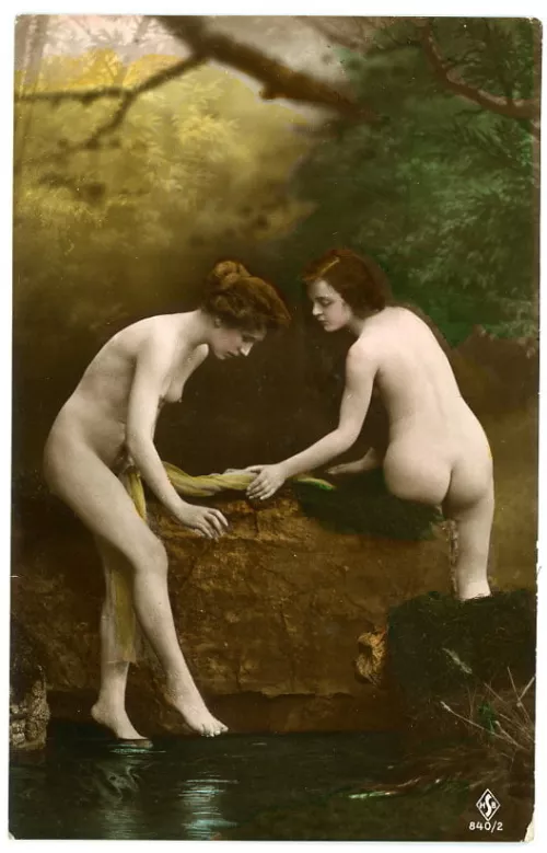 Two victorian nymphs by eff_zilla