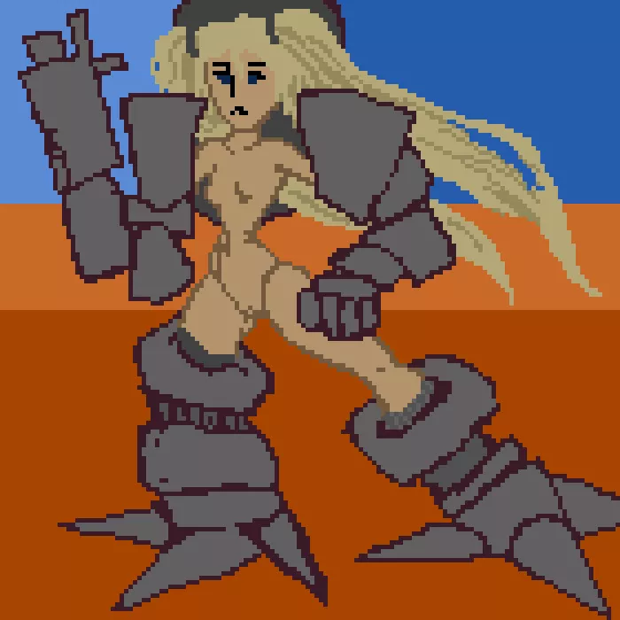 Updated WIP, putting her in the desert I think posted by babbittybabbitt